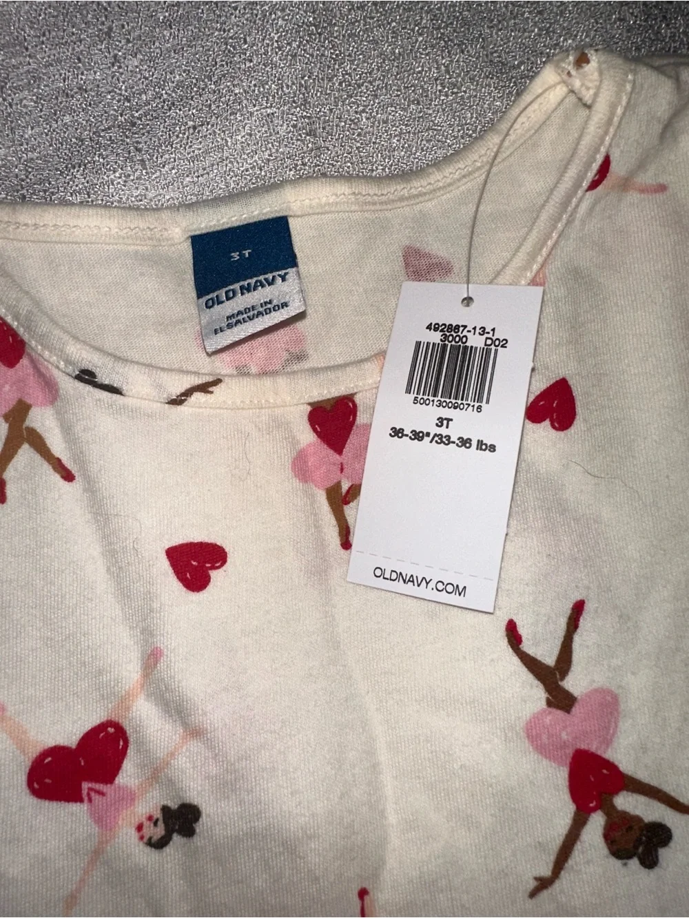 Old Navy cream long